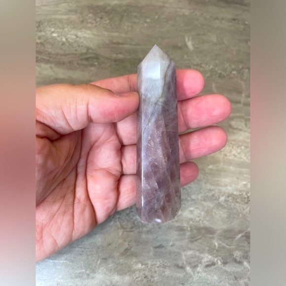 Lavender Rose Quartz Crystal Tower
- Picture 2 of 2